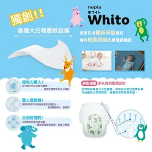 【王子 Whito 】超薄長效紙尿褲 黏貼型 箱購｜卡多摩