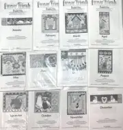 NEW! 12 Month Calendar Applique Forever Friends by POSSIBILITIES Quilt Patterns
