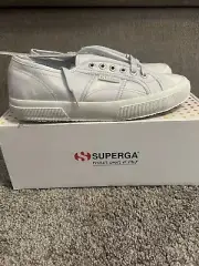 Superga Women’s Light Blue Tie die Size 10