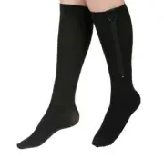 CURAD Knee-High CT, 15-20mmHg (Size: A Regular) Black