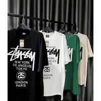 在飛比找蝦皮購物優惠-[正版 100%] Stussy 世界巡迴演唱會 T 恤 -