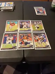 2024 PANINI SCORE DENVER BRONCOS 11 CARD LOT-VETS, STARS, ROOKIES-ELWAY/NIX/LUTZ