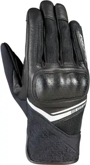 Ixon RS Launch Ladies Motorcycle Gloves, black-silver, Size XL for Women Black Silver