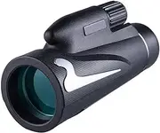 High Power Telescope,12X50 Monocular Telescope, Monocular Compact with Night Vision Bak4 Prism Fmc Lens Monocular with and Tripod for Adul Little Surprise