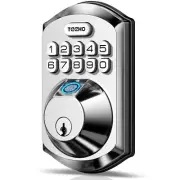 TEEHO TE002 Fingerprint Door Lock - Keyless Entry Door Lock - Electronic Keypad