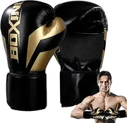 Training Box Gloves, Boxing Gloves | Adult Pocket Gloves, Adjustable Leather Straps for Heavy Hit Palm Strikes for Boxes, MMA, Muay Thai, Kickboxing
