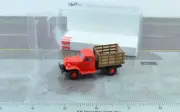 Busch 44001 Dodge Power Wagon Stake Truck Orange HO 1:87 Scale