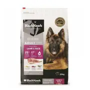 Black Hawk Dog Food Adult Lamb and Rice 20kg