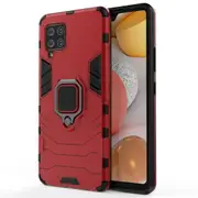With Ring Stand Cover Case For Samsung Galaxy A42 5G - Red