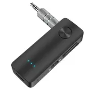Bluetooth 5.3 Wireless Car Transmitter 3.5MM AUX Stereo Audio Receiver Adapter