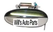 GENUINE BRAND NEW RH REAR OUTER DOOR HANDLE CROME SUITS DAEWOO TACUMA 2000-2004
