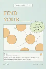 PAPERIAN FIND YOUR DIARY ANY YEAR DIARY MINT Ver / Weekly Yearly Monthly Planner