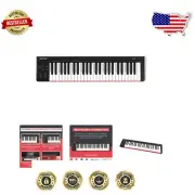 Lightweight 49-Key MIDI Controller with Velocity Sensitive Keys for Musicians