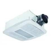80 CFM 850 Lumens Dimmable LED Light Ceiling Exhaust Bath Ventilation Fan Heater