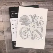 Stampin Up BRUSHED SHAPES Dies Stampin’ Cut & Emboss Dies Hearts Oval Circles