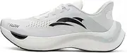 [THE FLOW] Walking Shoes, Trainers, Gym Sports Shoes, Trainers, Running, Tennis Shoes, Leisure, Street Running Shoes, Fashion, Lightweight, White, 39 EU