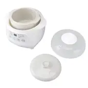 200W Mini Ceramic Stew Cooker 1L Capacity Electric Slow Cooker Porridge Soup New
