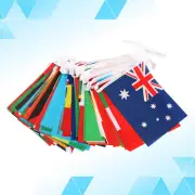 International Bunting Banners Country World Flags Game Atmosphere Decoration