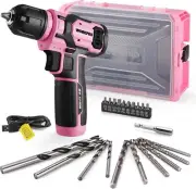 WORKPRO 8V Cordless Power Drill Set Drill Driver 2.0Ah Electric Screwdriver Kits