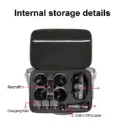 Carrying Case Organizers for Avata Flight Shock Resistant Bag Handbags