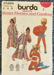 Burda 01284 Child Size 2 Swim Trunks Swim Suit Sewing Pattern UNCUT