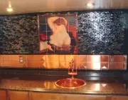 Clementine-Helene Dufau Ceramic Mural Art Deco Home Backsplash Bath Tile #438