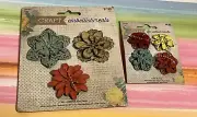 New 2 packs Hobby Lobby Craft Embellishments flowers