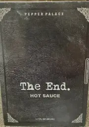RARE COLLECTABLE ITEM THE END HOT SAUCE WITH COLLECTABLE BOX