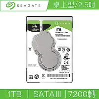 在飛比找Yahoo奇摩購物中心優惠-Seagate希捷 新梭魚 BarraCuda Pro 1T