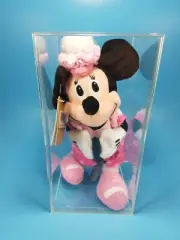 Disney Store Golfer Minnie Mouse Bean bag Plush stuffed doll NWT