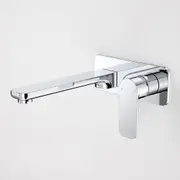 Caroma Luna Wall Basin/ Bath Mixer Set Chrome 68186C6AF