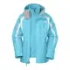 美國百分百【全新真品】The North Face 外套 TNF 夾克 連帽 北臉 天藍 兩件式 Hyvent 中空纖維 女 S C102