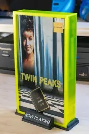 "Now Playing" ACID VHS Display Case! Display YOUR Video Cassette Tape in style!