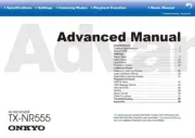 Onkyo TX-NR555 AV Receiver Manual Instructions User Guide Reprint