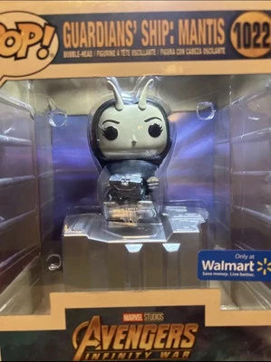 GUARDIANS' SHIP MANTIS 1022 AVENGERS INFINITY WAR MARVEL WAL-MART FUNKO POP NEW!