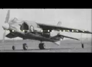 Hawker Harrier 36" WS RC Airplane Kit Laser Cut Balsa Ply Short Kit W/ Plans