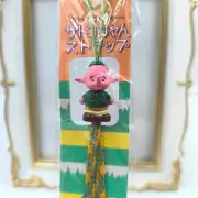 Sato-chan Mascot Strap Keychain Adventure costume Cell Phone Strap Vintage Japan