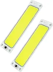 2PCS 12V/24V COB LED Car Interior Light Bar - Highlight Reading Lamp for Caravan, Motorhome, Auto Compartment Lighting