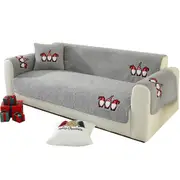Christmas Sherpa Fleece Slipcover Protector Sofa Throw Cover Soft Thick Cozy Sofa Throw