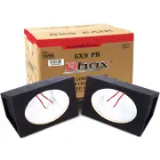Bbox Pro Audio Tuned Car Speaker Boxes & Enclosures - 6x9 Speaker Box for Gre...