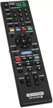NKF RM-ADP069 Replace Remote for Sony HBD-T79 HBD-E280 HBD-E580 BDV-N790W