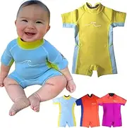 [Selective HA] Baby, Infant, Toddler, Kids Ultrasoft 1.5mm and 2.5mm Neoprene Longsleeve Shorty Wetsuit Springsuit, Yamamoto and Traditional Neoprene Versions