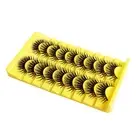 9 Pairs/set False Eyelashes Curled Decorating Eyes Makeup Eye Lashes Accessories