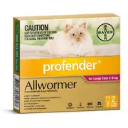 Profender Allwormer Large Red 2 pack