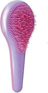 Michel Mercier Detangling Paddle Brush - Patented Hair Brush - Easy and Painless - Suitable for All Hair Types - Fine Hair - Pink-Purple - 1 pc