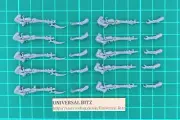 Hand of the Archon Splinter Rifles x 10 HI Kabalite Kill Team Drukhari 40K L6 D