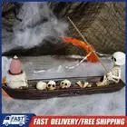Creative Skull Incense Holders Halloween Decor Boat Decorative Incense Holders