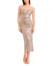 Dress the Population Vada Sequined Midi Dress
