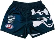 [AFL] Geelong Cats Youth Logo Footy Shorts