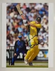 MATTHEW HAYDEN SIGNED IN PERSON 8 x 10" PHOTO BUY AUTHENTIC TENDULKAR LARA